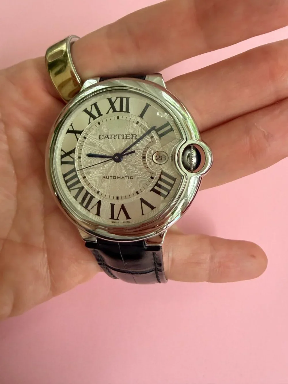 Ballon Blue De Cartier mens Automatic watch